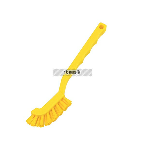 高砂 HPユーティリティブラシ ミディアム イエロー 55067 210×13×H40 清掃/衛生用品 No.4373270