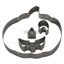 タイガークラウン(TIGERCROWN) 18-8(ステンレス) 抜型 ハロウィンセット No.1970 123×128×H21 製菓/ベーカリー用品 No.4...