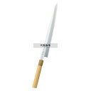 正本 本霞 (玉白鋼) 柳刃庖丁 27cm KS0427 全長:425 柳刃 No.4577400