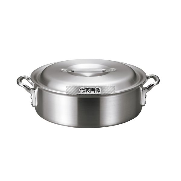 アルミ バリックス 外輪鍋 (磨キ仕上ゲ) 48cm 29L φ505 ガス専用 No.4977201