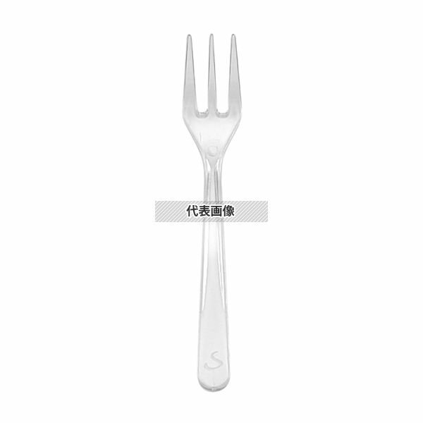 SOLIA ソリア ミニフォーク (250入) クリア CS50703 95 厨房消耗品 No.5032900