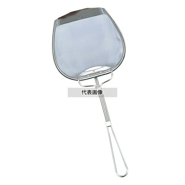 ThreeSnow(新越) 18-8(ステンレス) プレス式 角型 かす揚 中 細目 30017 揚げ部:142×148 ギョーザ/フラ..