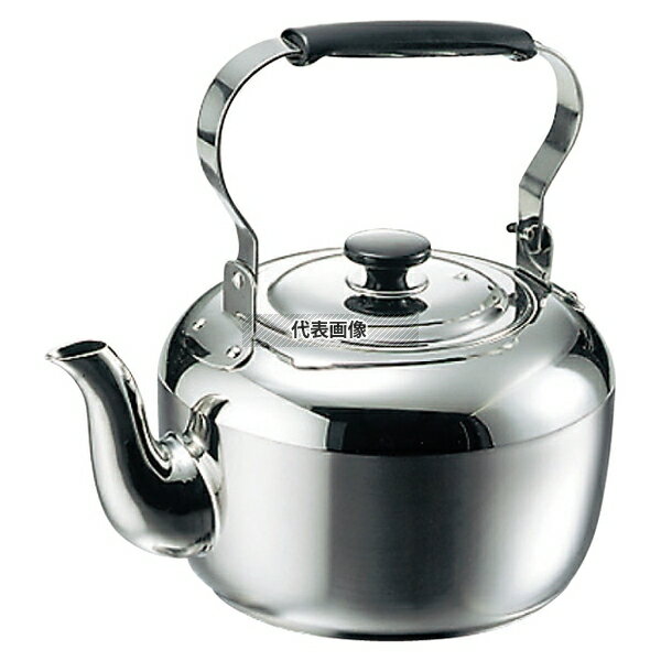 MARUTAMA(玉虎堂製作所) 18-8(ステンレス) 電磁用 ケットル 5.0L 5L 230 カフェ/サービス用品/トレー No.6145800