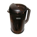 BK ポリカーボネイト ノンウェットピッチャー (Bタイプ) 1.7L スモークブラウン 1.7L 130×195×H285 ピッチャー No.6250700