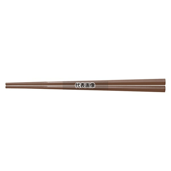 曙産業 グル麺箸 21cm 茶色 PM-107 21cm 