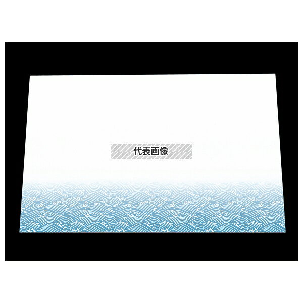 商品の特徴 尺三 懐石マット 華かすみ (100枚入) SAK-07 青海波 ●高級和紙に季節感あふれる模様を施した、彩り華やかな尺三まっとです。 製品仕様 ●型番:SAK-07 ●商品ブランドシリーズ:華かすみ ●品名情報分解1 物:懐石マット ●外寸:264×390/ ●材質:和紙/ JANコード：4562160018951