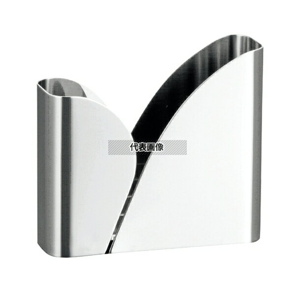 18-8(ステンレス) ナフキンスタンド No.826 100×32×H95 ナフキン立て No.6757300