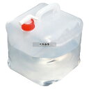 角利産業 折り畳みポリタンク 10L WC-10 10L (使用時)約225×225×270 店舗備品/防災用品 No.6997500(3)