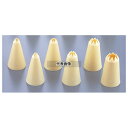 TH PP 星口金 8切 6pcsセット 32537 製菓/ベーカリー用品 No.7137200