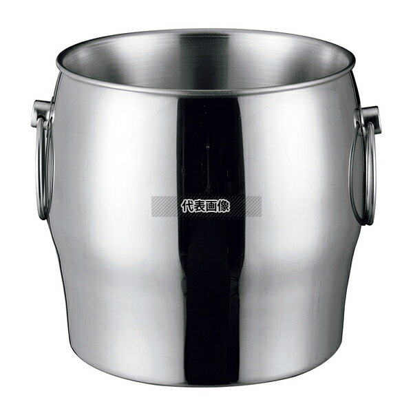 18-8(ステンレス) 二重 ワインクーラー DW-2 (ミラー仕上) 3.2L φ180×H180 ワイン/バー用品 No.7242400