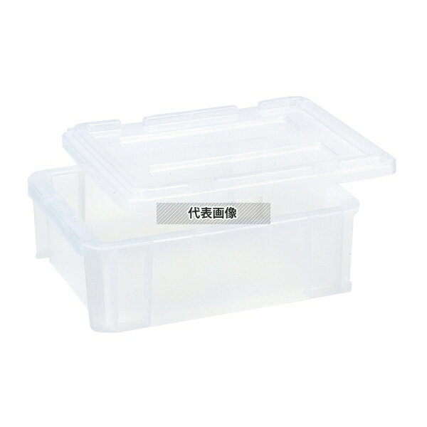 矢崎化工 ポリテナー クリア PT-36C 592×392×H204 コンテナー No.7330800