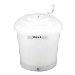 新輝合成 抗菌ジャンボ野菜水切り器 20型 (20L) φ430×H410(525・ハンドル含む) 水切り器 No.7376300