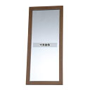 (有)太田アート 防災ミラー L (割レナイクン) ブラウン 275×17×H645 店舗備品/防災用品 No.7476000