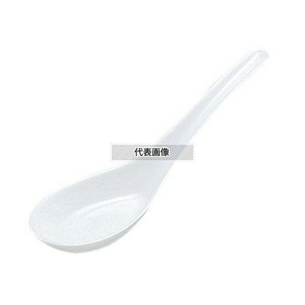 エンテック PP レンゲスプーン 103W 白 158×44 カトラリー/箸 No.7612700