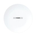 おぎそチャイナ パン皿 17cm 3284 ホワイト φ165×H22 No.7628500