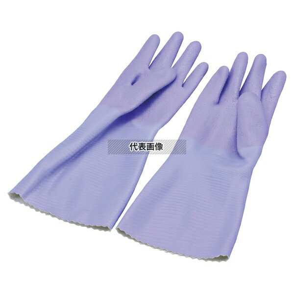 ダンロップ 手袋 デジハンド ソフト 9362 L バイオレット 全長:320 ユニフォーム No.7749620