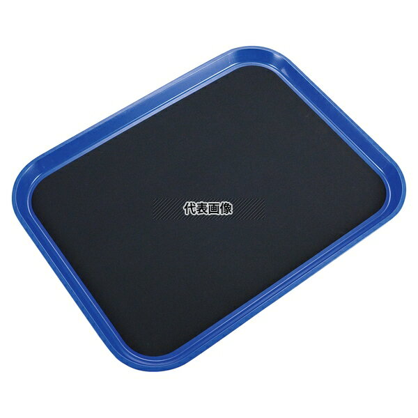 Trays - トラエックス 長角トレー 1674 ブルー 380×515 カフェ/サービス用品/トレー No.8028400