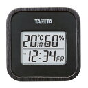 TANITA(タニタ) デジタル温湿度計 TT-571-BK ブラック 30×75×H75 温度計 No.8161200