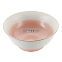 江部松商事 磁器 中華食器 釉彩ピンク 高台丼 6.5寸 (φ200) 1230ml φ200×H85 和/洋/中 食器 No.8179710