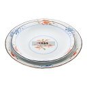 江部松商事 和食器コレクション 赤絵花 丸皿4寸 φ135×H25 和/洋/中 食器 No.8181420