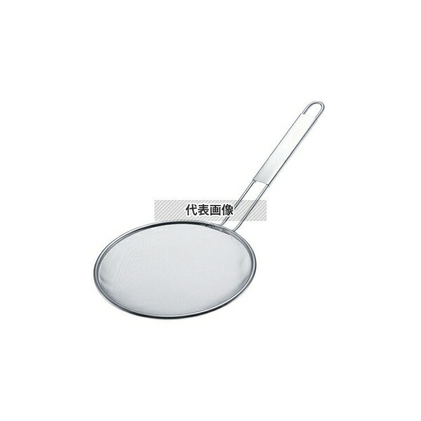 ThreeSnow(新越) TS 18-8(ステンレス) ラーメンスープこし 極細目 21cm 60メッシュ 10168 柄の長さ:245..