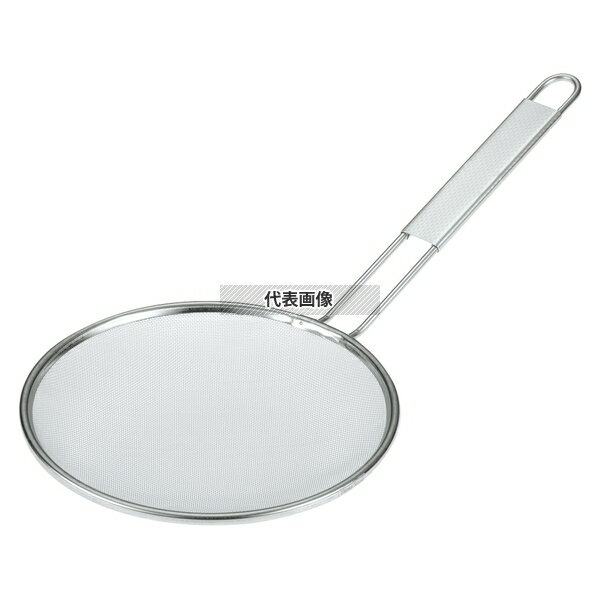 ThreeSnow(新越) TS 18-8(ステンレス) ラーメンスープこし 24cm 24メッシュ 10025 柄の長さ:245 うどん..