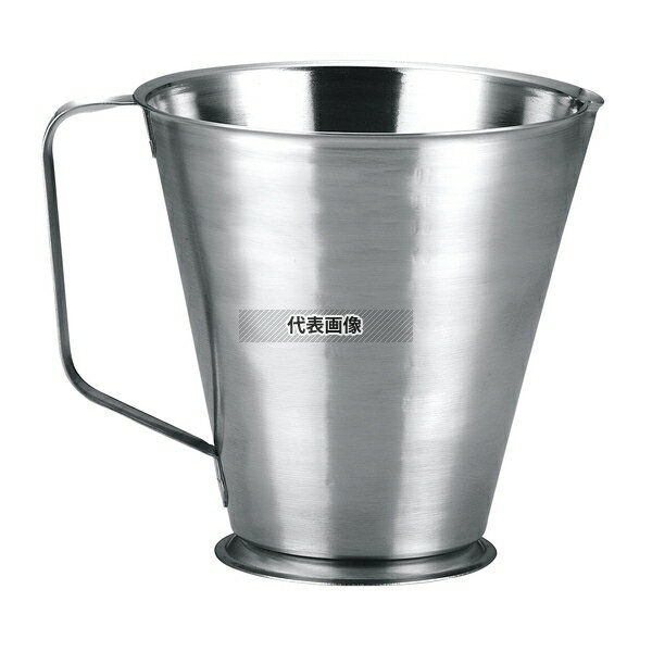 KM 18-8(ステンレス) メジャーカップ 1000ml MJ1 1000ml φ135×H141 ビュッフェ/宴会 No.8491350
