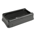 スリムジムコンテナー用アンタッチャブルトップ 2673-60 ブラック 521×289×H127 清掃/衛生用品 No.8560410