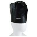 シェフハット エクセレント ブラックスタイル 22cm (10枚入) 09803 220×280×H2 No.8648200