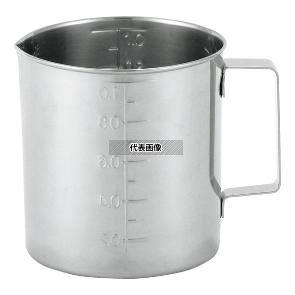 商品の特徴 KR 水マス 口付 1000cc ●最小目盛100cc。 製品仕様 外寸1:φ113×H120mm 容量:1000cc 材質:18-8ステンレス JANコード：4548170285293