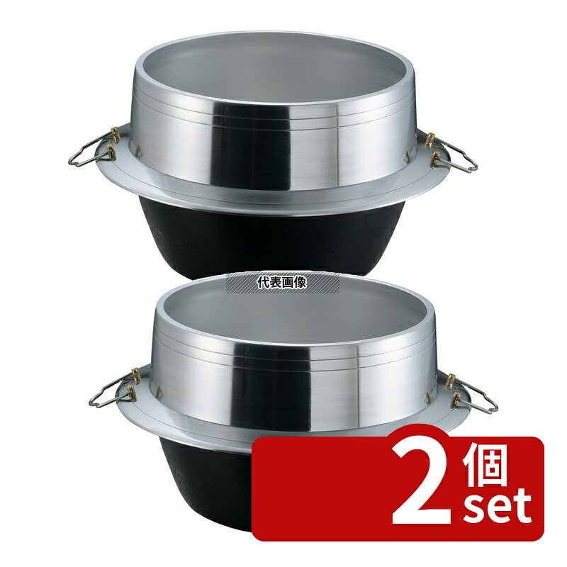 商品の特徴 ●4.0升 製品仕様 ●品名情報分解1 物:釜 ●品名情報分解3サイズ:32cm ●外寸:釜上:φ319・ツバ:φ420/ツバ下:φ335 ●容量:17L ●材質:アルミイモノ/ JANコード：4527610100327