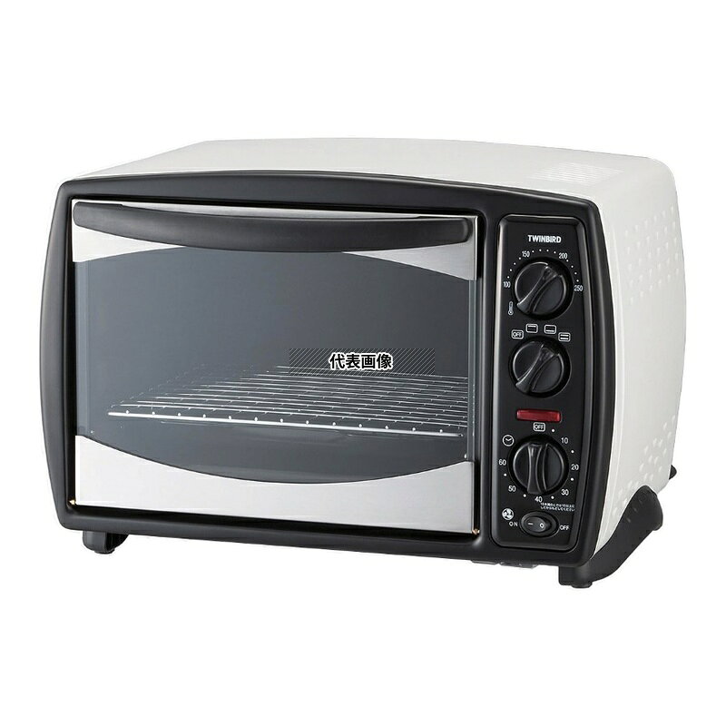 【2個セット】ツインバード ノンフライオーブン TS-4119W 14L 440×350×H300 No.0163600