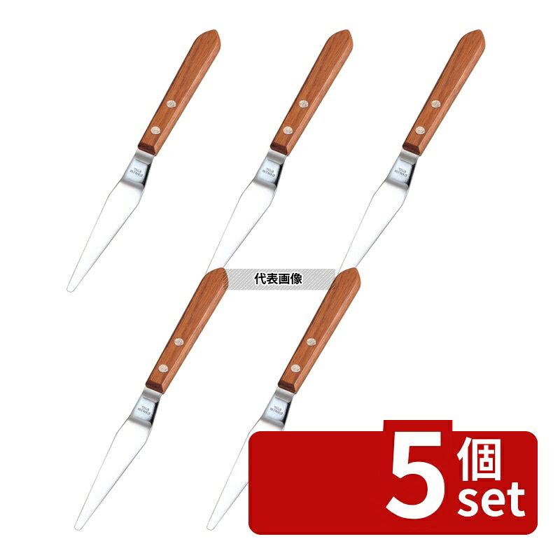 商品の特徴 製品仕様 ●型番:No.3L ●英語商品名:Slim Pallet Knife with Wooden Handle No.3L ●品名情報分解1 物:ナイフ ●外寸:205/ ●材質:柄：木/ ●刃渡り:105 JANコード：4982913915717