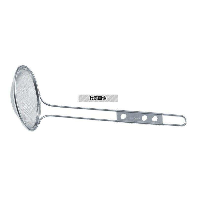 商品の特徴 ●40メッシュ ●アク取りとしてもご使用いただけます。 製品仕様 ●型番:10166 ●商品ブランドシリーズ:ThreeSnow(新越) ●品名情報分解1 物:かす揚げ ●品名情報分解3サイズ:9cm ●外寸:揚げ部:φ90/柄:205 ●内寸:深さ：15/ ●材質:18-8(ステンレス)/ JANコード：4989083101667