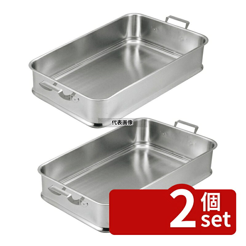 商品の特徴 IKD(イケダ) 18-8(ステンレス) 手付 給食バット 26L 610×380×H130mm バット No.0314300 製品仕様 ●品名情報分解1 物:バット ●外寸:610×380×H130/ ●内寸:上：366×588/底：350×570 ●重量:2880g ●容量:26L ●材質:18-8(ステンレス)/ JANコード：4538085010776