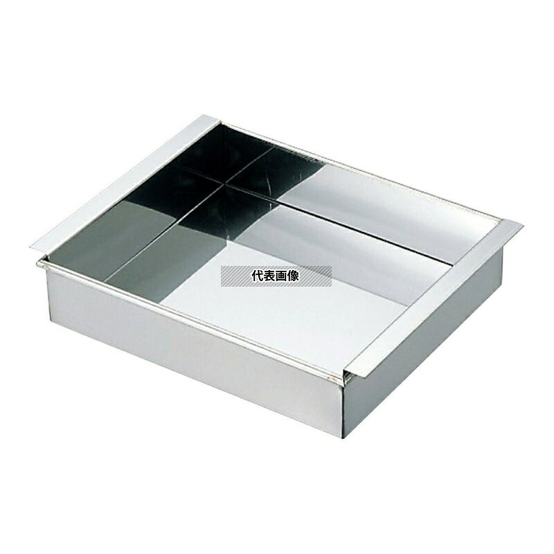 商品の特徴 EBM(江部松) 18-8(ステンレス) ハンダ付 玉子豆腐器 関西型 27cm 玉子ドーフ器 No.0480700 製品仕様 ●商品ブランドシリーズ:EBM(江部松) ●品名情報分解1 物:玉子ドーフ器 ●品名情報分解3サイズ:27cm ●内寸:270×300×H47/ ●重量:910g ●材質:18-8(ステンレス)/ JANコード：4548170158207