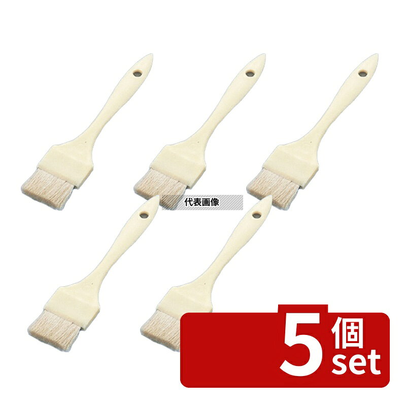 【5個セット】EBM(江部松) PC柄 白ハケ 1寸 30×190mm ハケ No.0510400