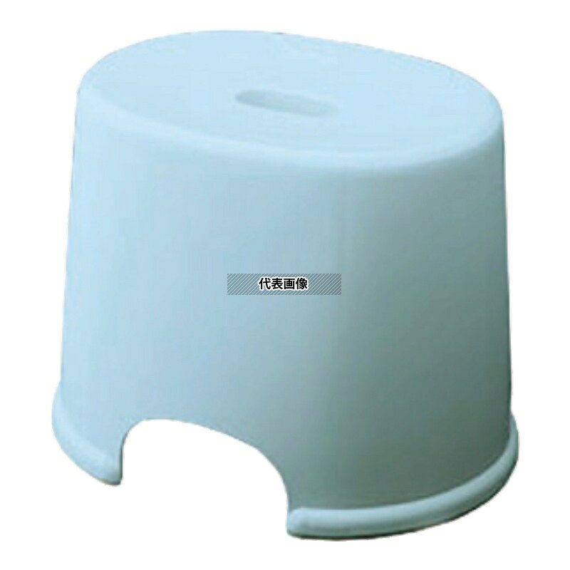 ファーストFACTORYの【5個セット】RISU(リス) H&H 風呂椅子 250 (ブルー) 330×250×H250mm 店舗備品/防災用品 No.0685420｜アングル2