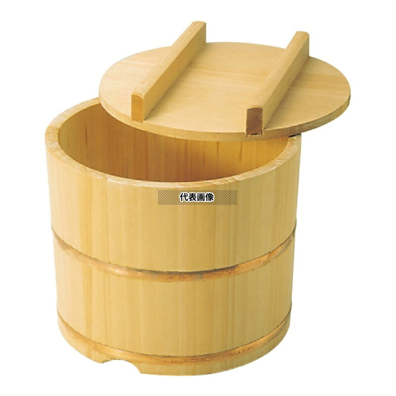 江部松商事 サワラ製 飯枢 (上物) ノセ蓋型 24cm 飯枢 No.0825000