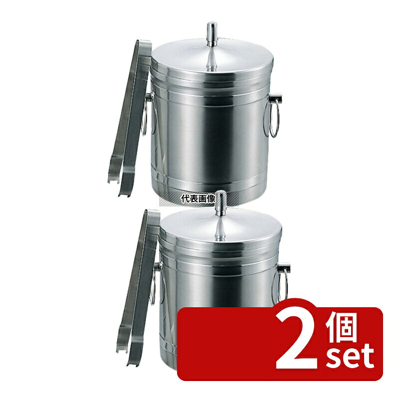 商品の特徴 K 18-8(ステンレス) アイスバケット (トング付) 1L ●断熱二重構造 製品仕様 ●商品ブランドシリーズ:本間製作所 ●品名情報分解1 物:アイスバケット ●外寸:φ125×H150/ ●重量:700g ●容量:1L ●材質:18-8(ステンレス)/ JANコード：4954057330015