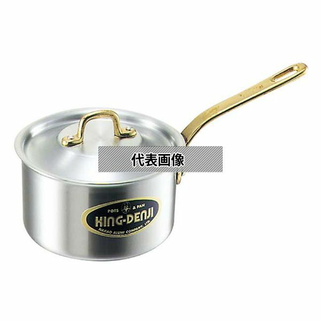 NAKAO(中尾) キングデンジ 深型片手鍋 (目盛付) 18cm 2.7L φ195 No.4822600 IH/ガス兼用鍋