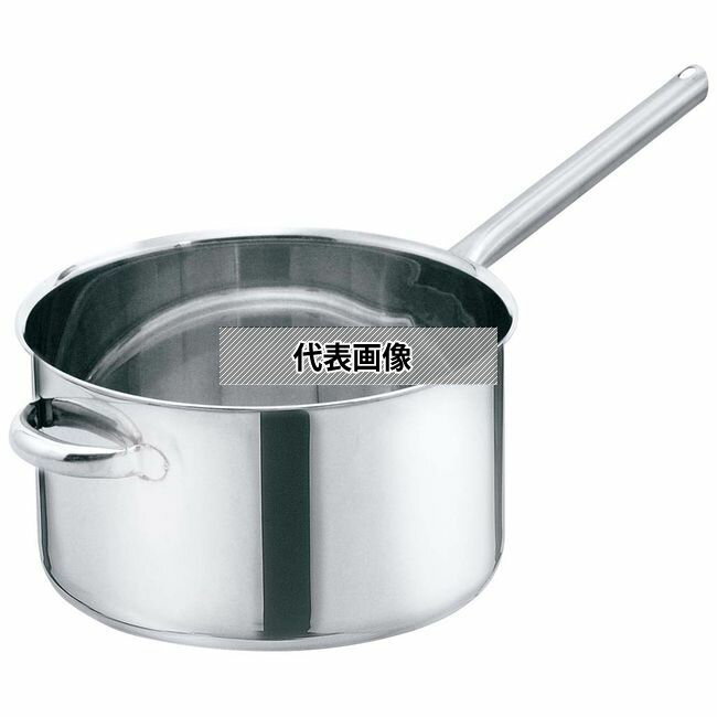 EBM(江部松) モリブデンジ2 深型片手鍋 30cm 蓋無 12L 外径:320 IH/ガス兼用鍋 No.8691300