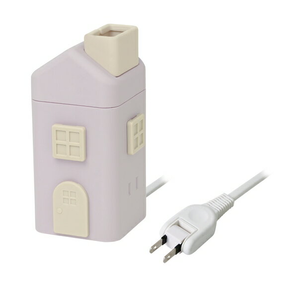 ソニック ULH-7807-V えんとつ屋根のコンセントハウス 2m AC6個口 バイオレット
