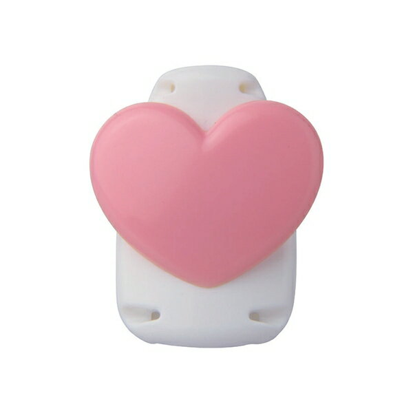 ソニック キッズクリップ ハート 服に穴が開かない名札留め SK-1571-P ピンク