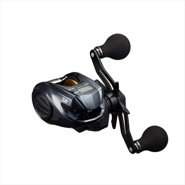 DAIWA ベイトリール 滑らかな巻き上げと軽さを兼ね備えた高剛性IC付きLIGHT GAME対応モデル。あらゆるライトゲームに対応できるICカウンター付き軽量モデル。待望の「HYPERDRIVE DESIGN」搭載シリーズの登場。高い初期性能が長く続くことを目指し、全ての基本性能の水準を大幅に高めた設計思想の次世代ベイトリールが登場。 製品仕様 ●巻取り長さ：70cm／ハンドル1回転 ●ギア比：6.3 ●自重：215g ●最大ドラグ力：5kg ●標準糸巻量PE：2号-200m、3号-130m ●標準糸巻量ナイロン：3号-160m、4号-120m ●ベアリングボール／ローラー：5／1 ●JANコード:4550133245909 ※掲載している商品の画像は代表画像使用している場合があります。