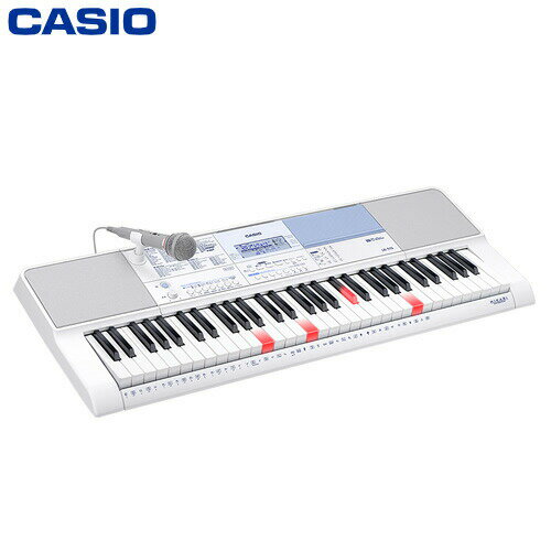 CASIO(カシオ) 鍵盤楽器 人気200曲内蔵＆アプリで曲が増やせる 61鍵盤 光ナビゲーションキーボード LK-515 【在庫有り】