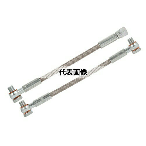タンガロイ：CHP-HOSE-G1/8-7/16-250BS 切削工具_旋削用工具_旋削用工具（その他） 製品仕様 ●ファミリー名：高圧クーラントホース ●Fig[FigNoofdrawing]：1 ●L[全長]：250 ●Th[Threadsize]：G1/8"-28 BSPP ●Th1[Threadsize]：7/16"-20 UNF ●MPa[Max.Pressure]：26 ●JAN：4543885402836