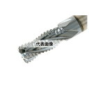タンガロイ 3枚刃ねじれ角38°アルミ荒用エンドミル、首下長3XD TERC-E3 TERC080E3-20C08-63:KS15F(4)