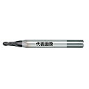 日進工具 無限コーティング テーパーボールエンドミル MTB230 R1.5X15゜(4)