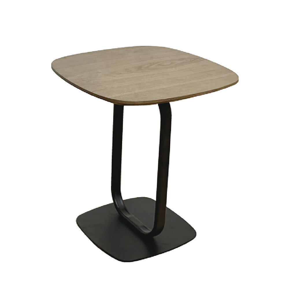 後藤家具物産 サイドテーブル ST-NMN ノーマン モダン ブラック脚 幅40cm | テーブル アイアン脚 モダン